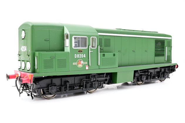 EFE Rail O Gauge E84704 Class 15 BR Green (Small Yellow Panel) Diesel Locomotive No.D8204 - DCC Sound, Boxed