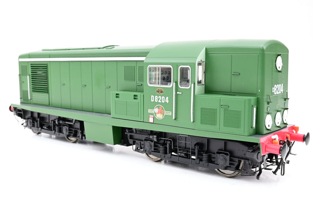 EFE Rail O Gauge E84704 Class 15 BR Green (Small Yellow Panel) Diesel Locomotive No.D8204 - DCC Sound, Boxed