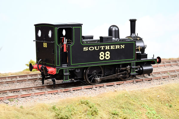 Dapol O Gauge 7S-018-003S Southern Black B4 0-4-0T No.88 - DCC Sound, Boxed
