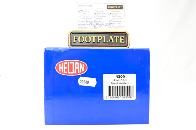 Heljan O Gauge 4300 Great Western Class 43xx No.4339 - Boxed