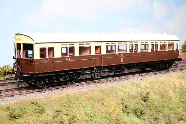 Lionheart O Gauge Great Western 1930's Livery Autocoach No.41 - Boxed