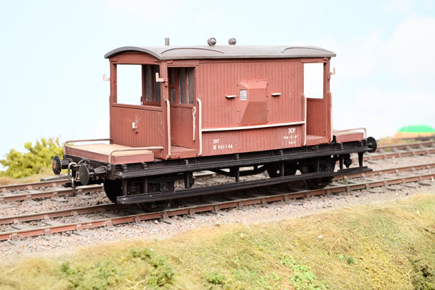 Skytrex O Gauge 7mm Kit Bulit 20T BR Gaurds Van BR Buxite No.B951146 - Unboxed