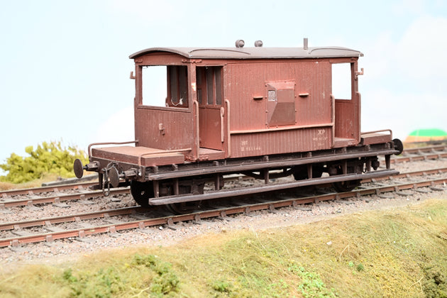 Skytrex O Gauge 7mm Kit Bulit 20T BR Gaurds Van BR Buxite No.B951146 - Unboxed