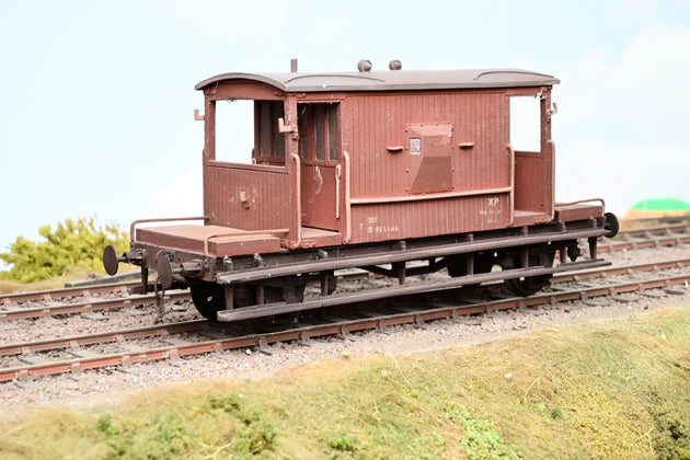 Skytrex O Gauge 7mm Kit Bulit 20T BR Gaurds Van BR Buxite No.B951146 - Unboxed