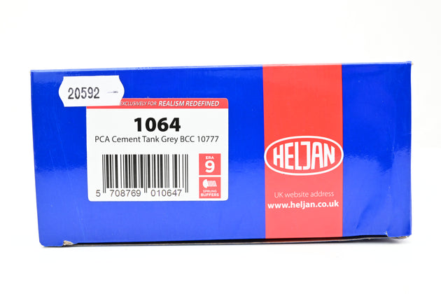 Heljan O Gauge 1064 PCA Cement Tank Grey No. 10987 - (Renumbered)
