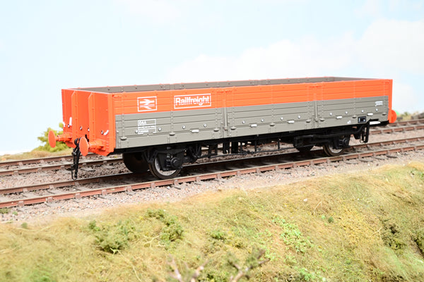 Heljan 7mm O Gauge 1052 Railfreight Red & Grey OAA Open Wagon No.100068 - Boxed