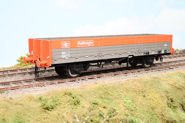 Heljan 7mm O Gauge 1052 Railfreight Red & Grey OAA Open Wagon No.100068 - Boxed