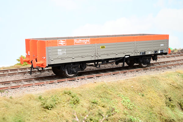 Heljan 7mm O Gauge 1053 Railfreight Red & Grey OAA Open Wagon No.100057 - Boxed