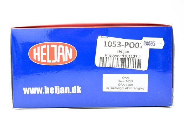 Heljan 7mm O Gauge 1053 Railfreight Red & Grey OAA Open Wagon No.100057 - Boxed