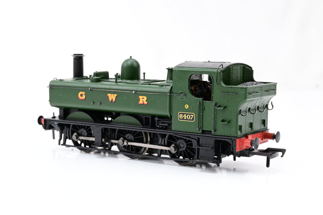 Bachmann OO Gauge 31-635 GWR Green Class 64xx No.6407 - Boxed
