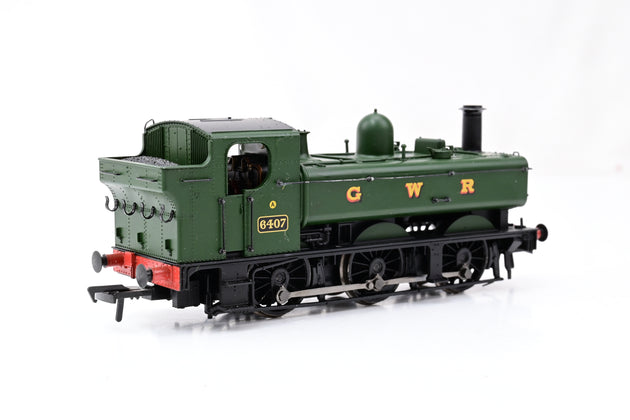 Bachmann OO Gauge 31-635 GWR Green Class 64xx No.6407 - Boxed