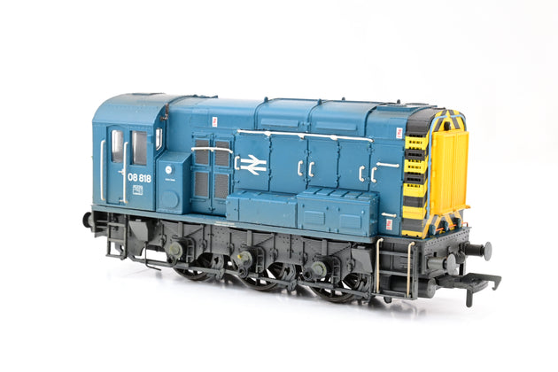 Bachmann OO Gauge 32-115B BR Blue Class 08 No.08818 - Weathered, Boxed