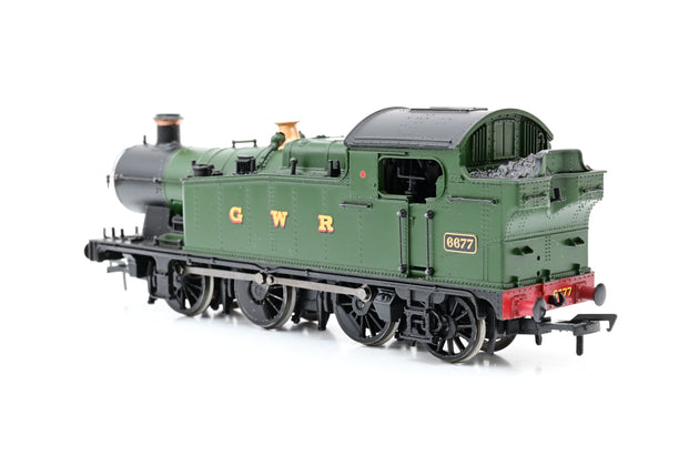 Bachmann OO Gauge 32-084 GWR Green Class 56xx No.6677 - Boxed