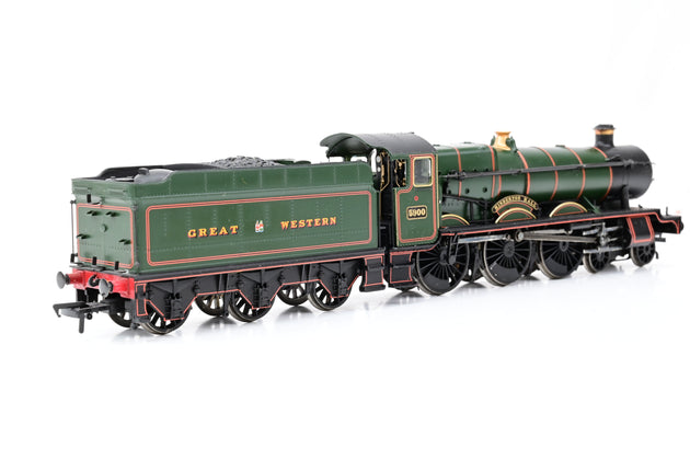 Bachmann OO Gauge 32-003Z GWR Green Hall Class No.599 'Hinderton Hall' - Boxed