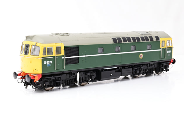 Heljan OO Gauge 34141 BR Green Class 33 No.D6570 - Boxed