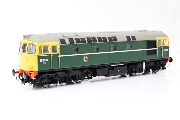 Heljan OO Gauge 34141 BR Green Class 33 No.D6570 - Boxed