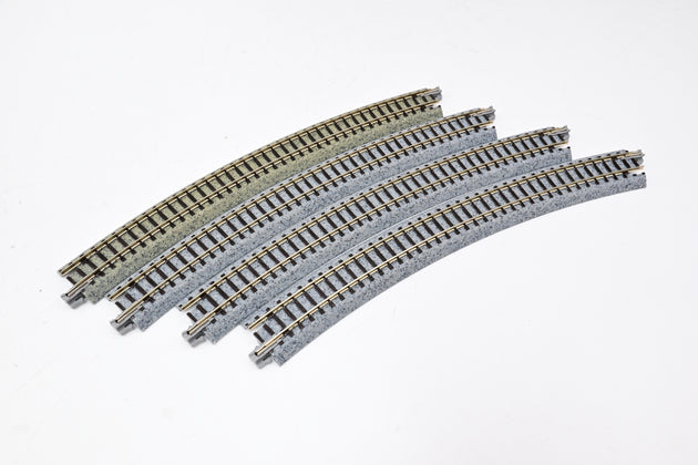 Kato N Gauge 20-140 R381-30 Curved Track (4 Pcs.) - Used