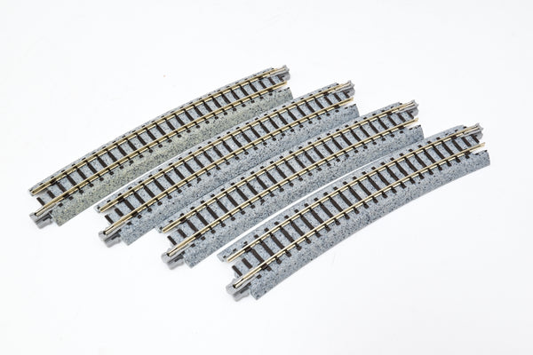 Kato N Gauge 20-160 R481-15 Curved Track (4 Pcs.) - Used