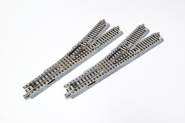 Kato N Gauge 20-221 Electric Point/Turnout, Right (#4) EP481-15L x 2 - Used