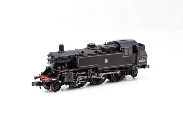 Graham Farish 372-325 N Gauge BR Black Early Emblem Standard Class 3MT 82016 - Boxed