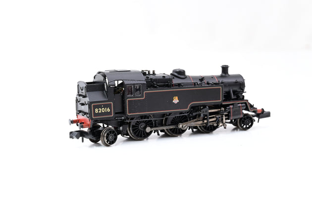 Graham Farish 372-325 N Gauge BR Black Early Emblem Standard Class 3MT 82016 - Boxed