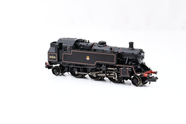 Graham Farish 372-325 N Gauge BR Black Early Emblem Standard Class 3MT 82016 - Boxed