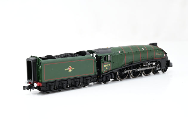 Dapol N Gauge 2S-008-015d A4 Mallard BR Green Late Crest No.60022 - Boxed - Boxed