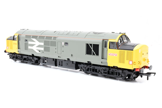Bachmann OO Gauge 32-376DS Class 37/5 Diesel Railfreight Grey/Yellow No.37693 - DCC Sound, Boxed