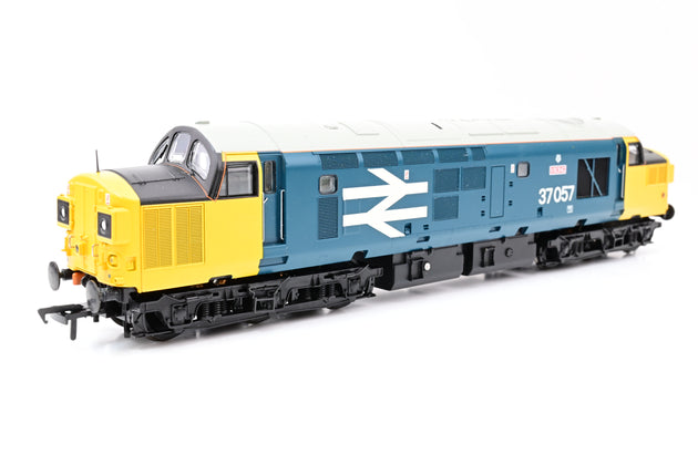 Bachmann OO Gauge 32-781DS Class 37/0 Diesel Large Logo Blue/Yellow Viking No.37057 - DCC Sound, Boxed