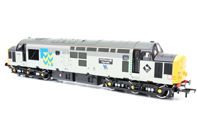 Bachmann OO Gauge 32-321S Class 37/5 Triple Grey Hartlepool Pipe Mill No.37507 - Boxed