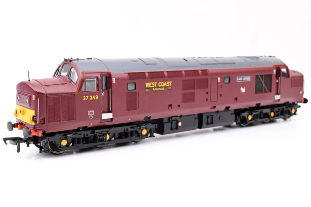 Bachmann OO Gauge 32-780V Class 37/2 West Coast Railways Loch Arkaig No.37248 - Boxed