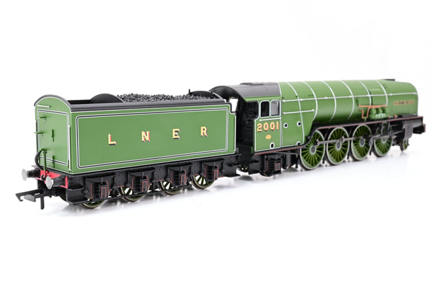 Hornby OO Guage R3246TTS LNER 2-8-2 Class P2 Cock O' the North No.2001 - Digital Sound, Boxed