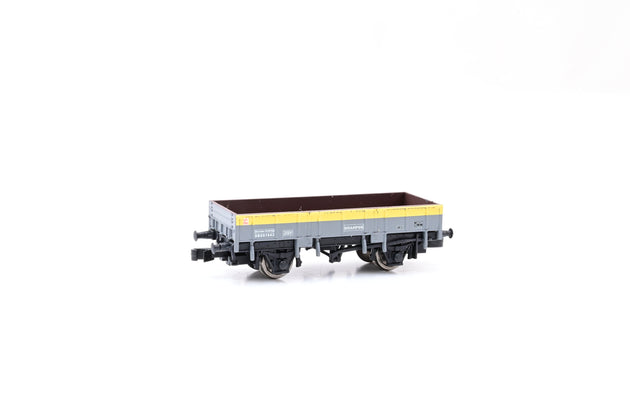 Dapol N Gauge 2F-060-004 Grampus Engineers Grey/Yellow Dutch No.DB991487 - Boxed