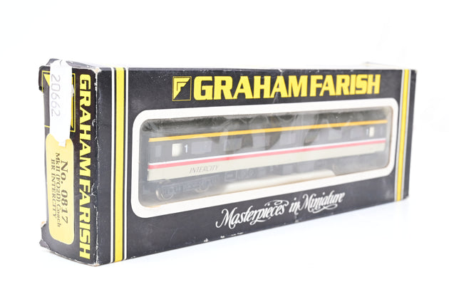 Graham Farish N Gauge 08017 MK2 FO2D Coach BR Intercity No.3177 - Boxed
