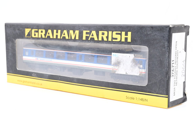 Graham Farish N Gauge 374-711 MK2A TSO Network Southeast No.5410 - Boxed