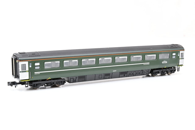 Dapol N Gauge 2P-005-334 MK3 2nd Class GWR No.42351 - Boxed