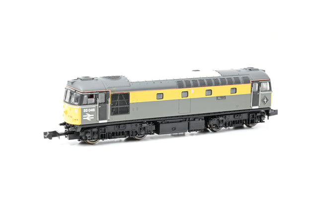 Dapol N Gauge 2D-001-002 Class 33/0 Merlin Engineers Grey/Yellow Dutch No.33046 - Boxed