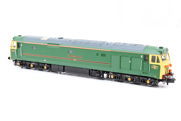 Dapol N Gauge 2D-002-004 Class 50 Sir Edward Elgar BR Lined Green No.50007 - Boxed