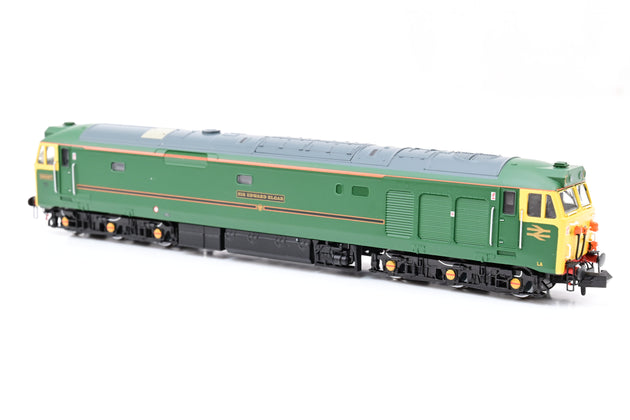 Dapol N Gauge 2D-002-004 Class 50 Sir Edward Elgar BR Lined Green No.50007 - Boxed