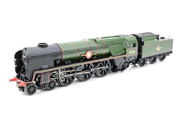 Hornby OO Gauge R3617 BR Green Merchant Navy No.35030 'Elder Dempster Line' - Part Boxed