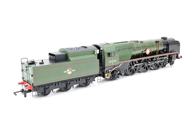 Hornby OO Gauge R3617 BR Green Merchant Navy No.35030 'Elder Dempster Line' - Part Boxed