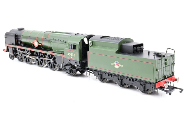 Hornby OO Gauge R3617 BR Green Merchant Navy No.35030 'Elder Dempster Line' - Part Boxed