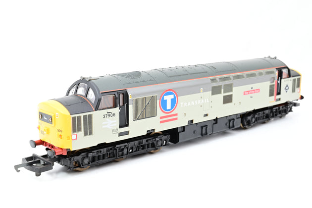Lima OO Gauge L204932 Transrail Grey Class 37 No.37906 'Star of the East' - Boxed