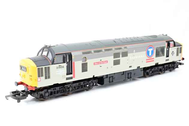 Lima OO Gauge L204932 Transrail Grey Class 37 No.37906 'Star of the East' - Boxed