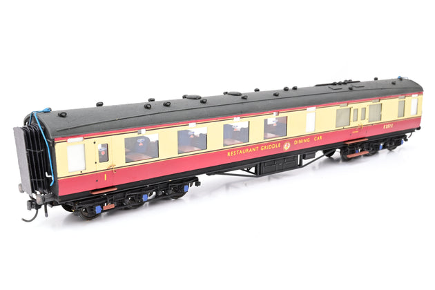 Kit Built OO Gauge BR Crimson & Cream 12 Wheel Dining Car No.ME257E - Unboxed