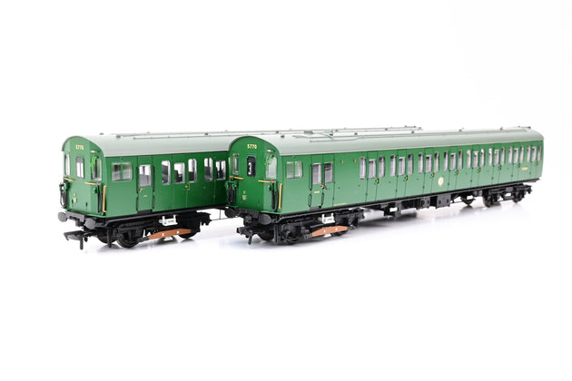 Bachmann OO Gauge 31-376 2EPB EMU 5770, Late SR Multiple Unit Green - Boxed