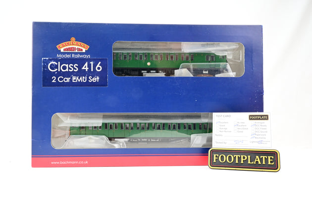 Bachmann OO Gauge 31-376 2EPB EMU 5770, Late SR Multiple Unit Green - Boxed