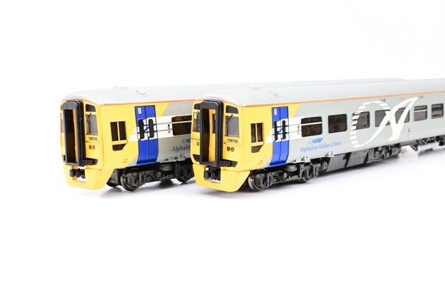 Bachmann OO Gauge 31-506 Wales & West Class 158 2 Car DMU - Boxed