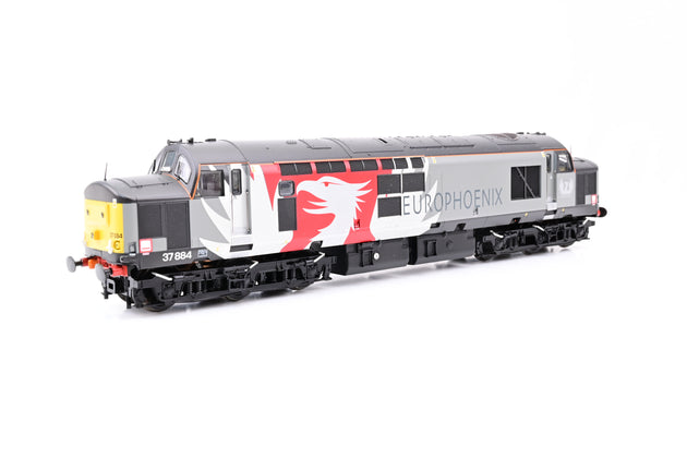 Bachmann OO Gauge 32-393A Bachmann Class 37/7 Cassiopeia Europhoenix No.37800 - DCC Sound, Boxed