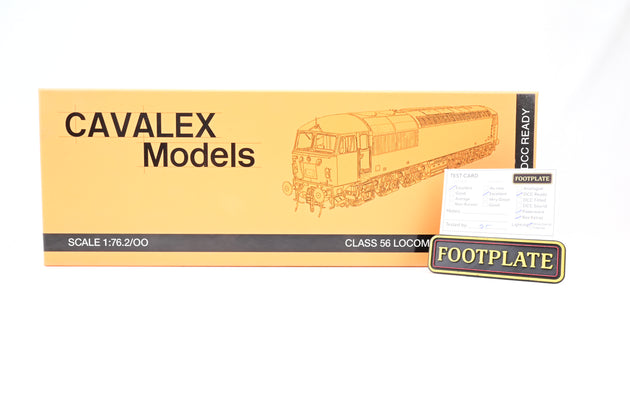 Cavalex Models OO Gauge 56019 Railfreight Red Stripe Class 56 No.56019 - Boxed